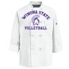Eight Knot Button Chef Coat with Thermometer Pocket Thumbnail